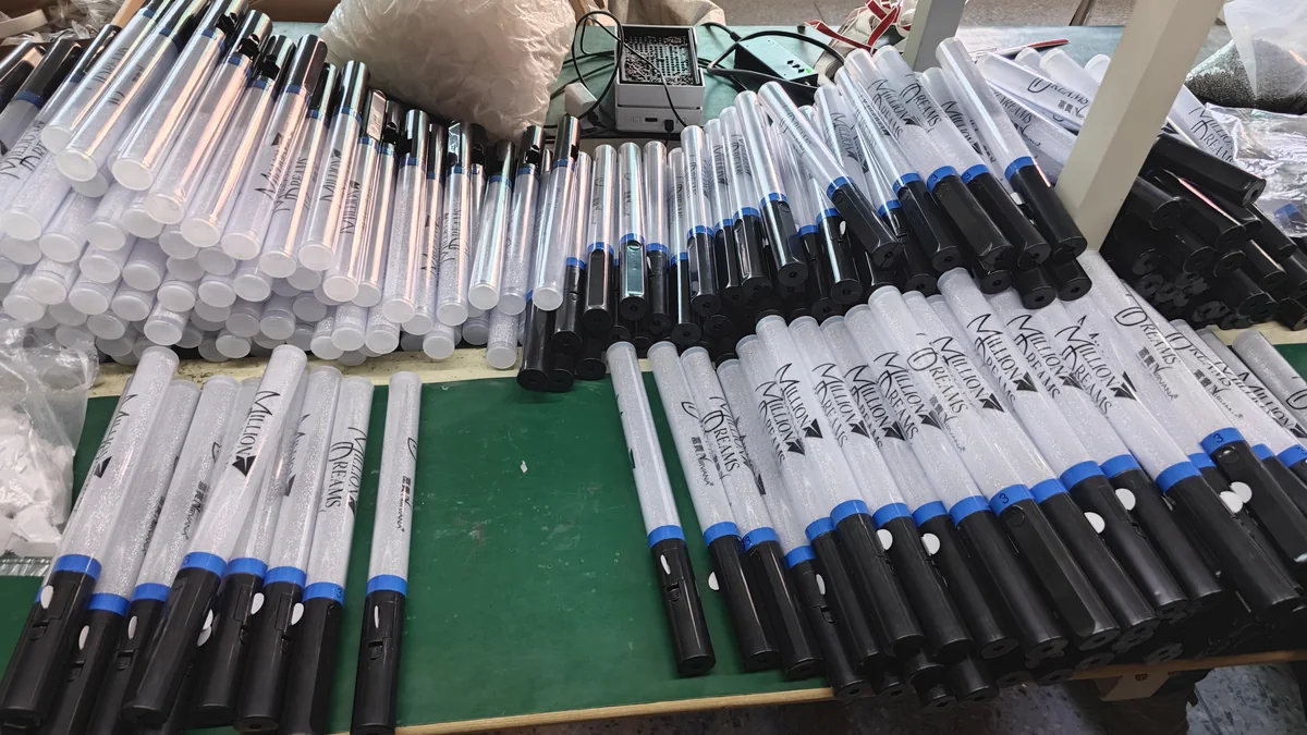 Custom printed LED foam sticks and glow sticks