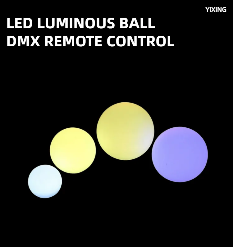 YX218 DMX512 Light-Up Ball