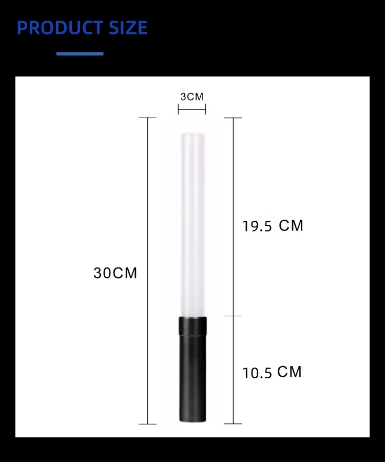 YX245B Type-C Rechargeable DMX512 LED Glow Stick view